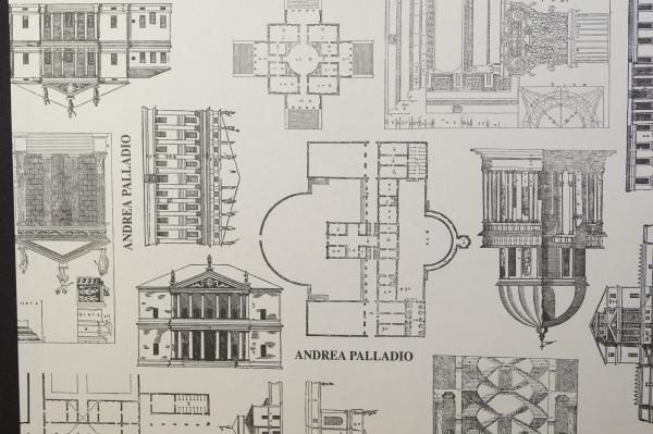 Motivpapier Architektur, Palladio